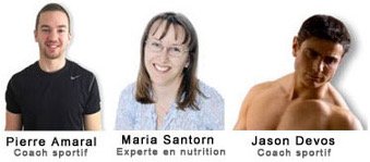 Les auteurs de la méthode supermusculation sont Pierre Amaral, Maria Santorn et Jason Devos
